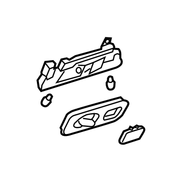 Toyota 81360-08020-E0 Lamp Assembly, Spot