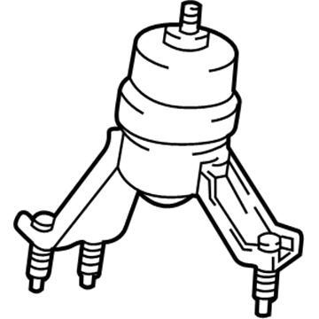 Toyota 12371-74620 Rear Mount