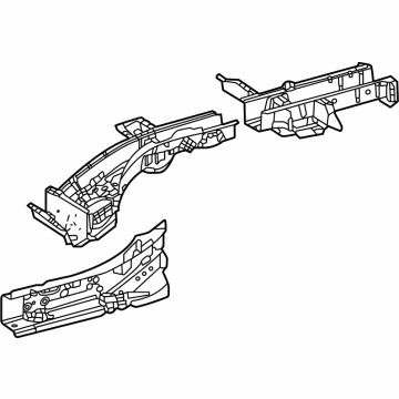 Toyota 57601-42190 MEMBER SUB-ASSY, RR