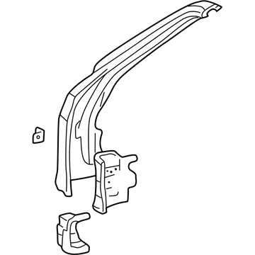 Toyota 61103-17020 Hinge Pillar