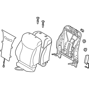 Toyota 71440-47611-B0 Seat Back Assembly