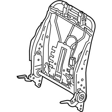 Toyota 71640-47020 Seat Back Frame