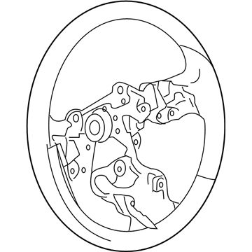 Toyota 45102-WB003 Wheel Sub-Assembly, STEE