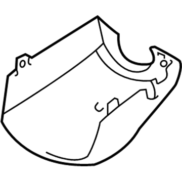 Toyota 45287-0C043-E0 Lower Shroud