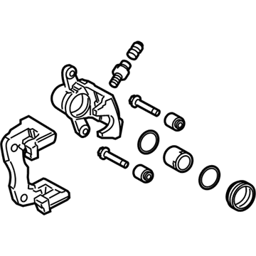 Toyota 47830-33280 Cylinder Assembly, Rear Di