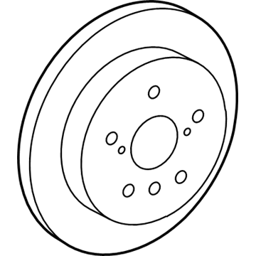 Toyota 42431-33160 Rear Disc