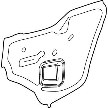 Toyota 67841-62010 Water Shield