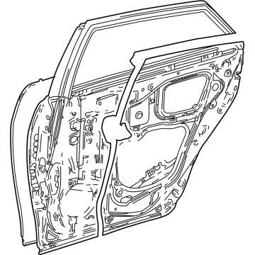 Toyota 67003-62020 Door Shell