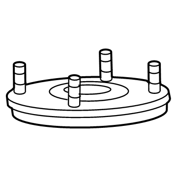 Toyota Tundra Shock And Strut Mount - 48609-0C050