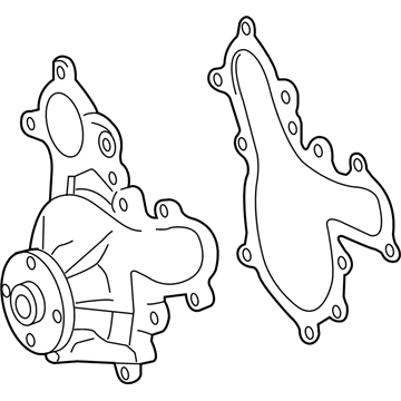 Toyota 16100-09525 Engine Water Pump Assembly