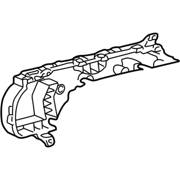 2002 Toyota Tundra Instrument Cluster - 83841-0C030