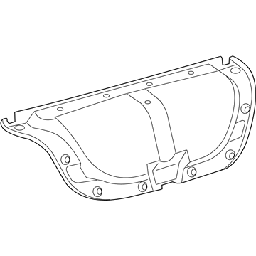 Toyota 64719-06150-C0 Cover, Luggage Compartment