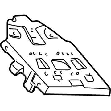 Toyota 58085-60020 Plate, Console Box