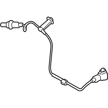 Toyota 89465-0E210 Lower Oxygen Sensor