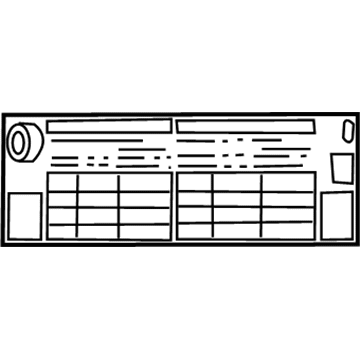 Scion 42661-12E51 Tire Pressure Label