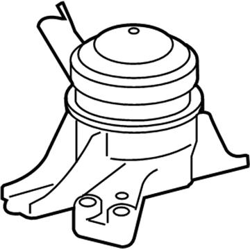 Toyota 12305-37190 Insulator Sub-Assy, Engine Mounting, RH