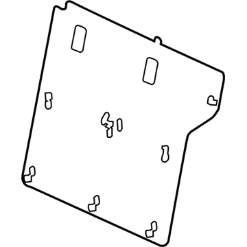 Toyota 71882-0R010 Board, Rear Seat Back