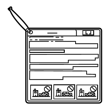 Toyota 41992-0R010 Info Label