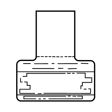 Toyota 74599-48020 Air Bag Label