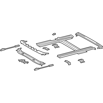 Toyota 63203-0C020 Housing Sub-Assy, Sliding Roof