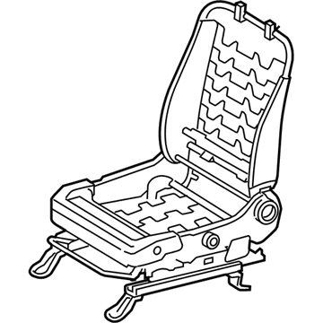 Toyota 71110-0C143 Frame Assembly, Fr Seat