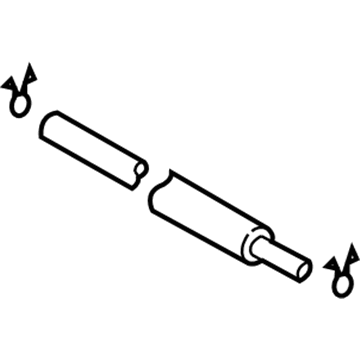 Toyota 16472-0A060 Overflow Hose