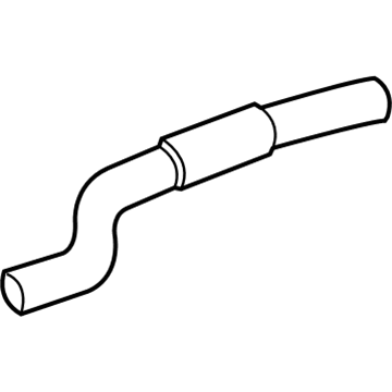 Toyota 16571-0A040 Upper Hose