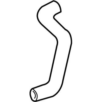 Toyota 16572-0A040 Hose, Radiator, Outlet