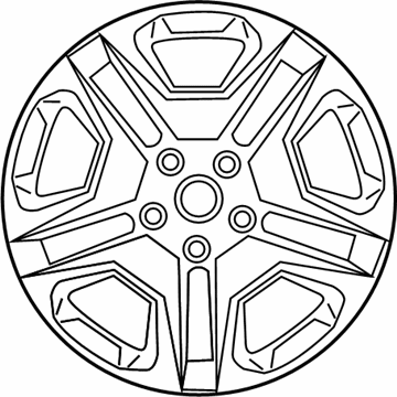 Toyota 42611-42A70 Wheel, Alloy