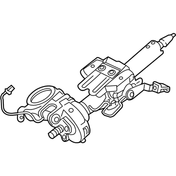 Toyota 4520A-F4020 Column Sub-Assembly, ELE