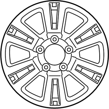 Toyota 42611-0C180 Wheel, Disc