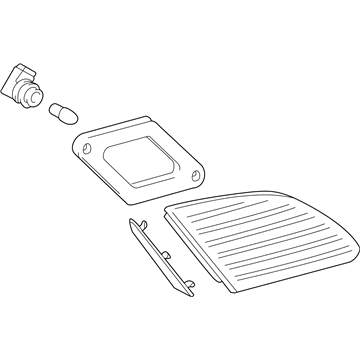 Toyota 81680-AC030 Backup Lamp Assembly