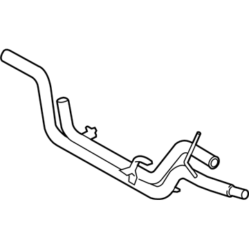 Toyota 16322-0P010 Pipe, Water Inlet