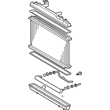 2008 Toyota Avalon Radiator - 16400-AD010