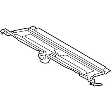 Toyota 16592-0P010 Guide, Radiator Air