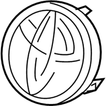 Toyota 75301-52080 Emblem