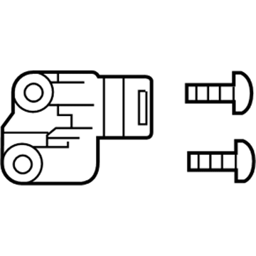 Toyota 81194-02080 Repair Bracket, Upper Driver Side