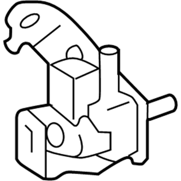 Toyota 25860-36020 Valve Assembly, Vacuum S