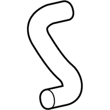 Toyota Corolla iM Radiator Hose - 16573-37040