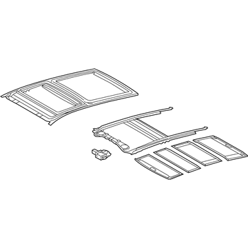 Toyota 63203-0T010-A0 Housing Assembly