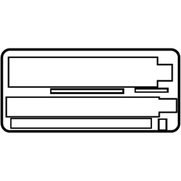 Toyota 74514-33010 Info Label