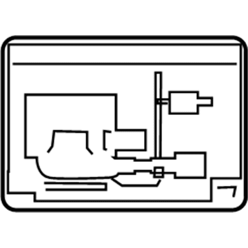 Toyota 17792-21070 Label, Engine Vacuum Hose Information