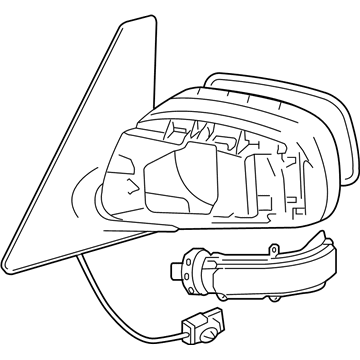 Scion 87910-12D50 Mirror Assembly