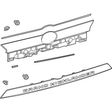 Toyota 76801-0E915 Applique Panel