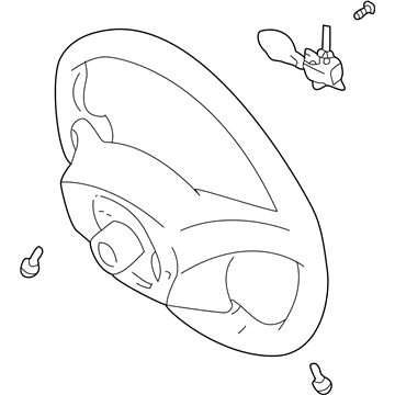 2004 Toyota Matrix Steering Wheel - 45100-02270-B0