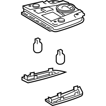 Toyota 81260-47130-B0 Lamp Assembly, Map