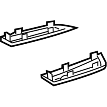Toyota 81265-47060 Map Lamp Lens