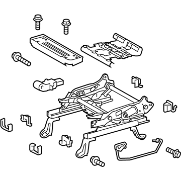 Toyota 71120-0C330 Frame Assembly, Driver Side