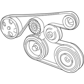 Toyota 90080-91139 Serpentine Belt