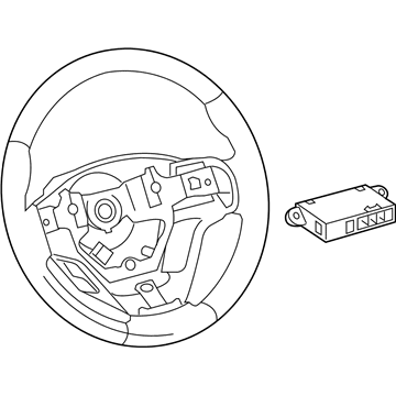 Toyota Highlander Steering Wheel - 45100-0E361-C0